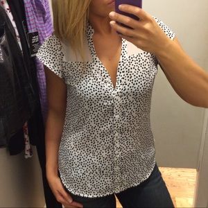 Express Dotted Blouse